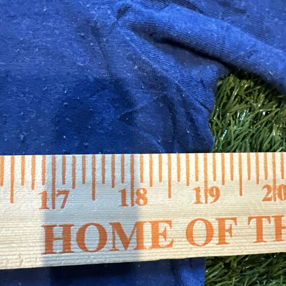 ‘47 Men’s New York Giants Imprint Club Royal Blue Logo Jersey Shirt Medium M NFL - Picture 5 of 9